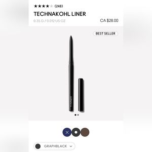 M.A.C Technakolohl Liner, Graphblack.